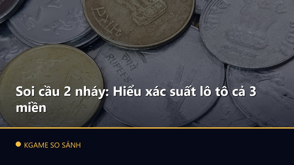 Soi cầu 2 nháy: Hiểu xác suất lô tô cả 3 miền